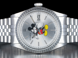 Rolex Datejust 36 Customized Topolino Jubilee 1603 Mickey Mouse - Double Dial